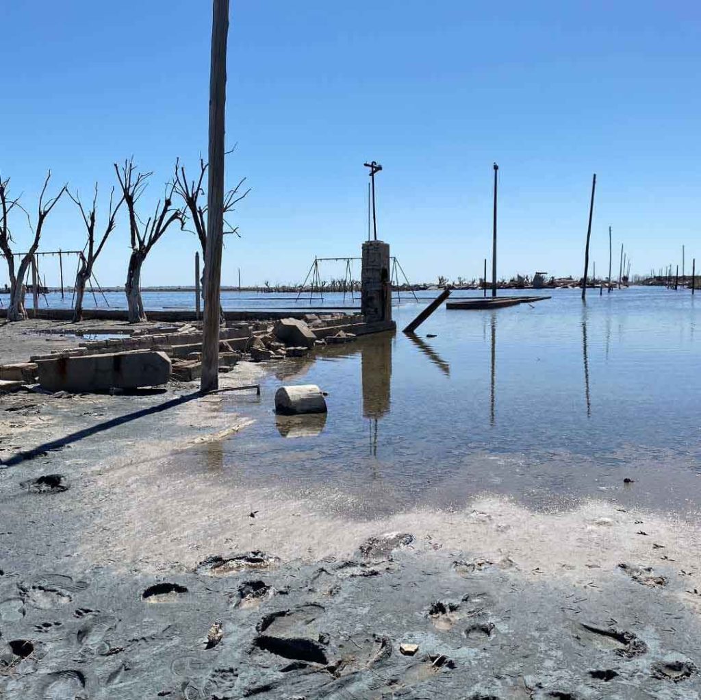 Ruinas de Epecuén: parque infantil