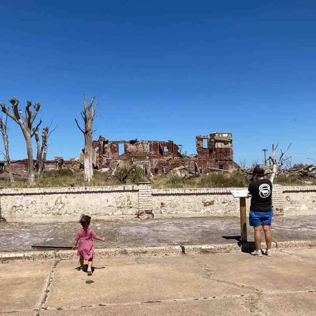 Hoteles en ruinas en Villa Epecuén