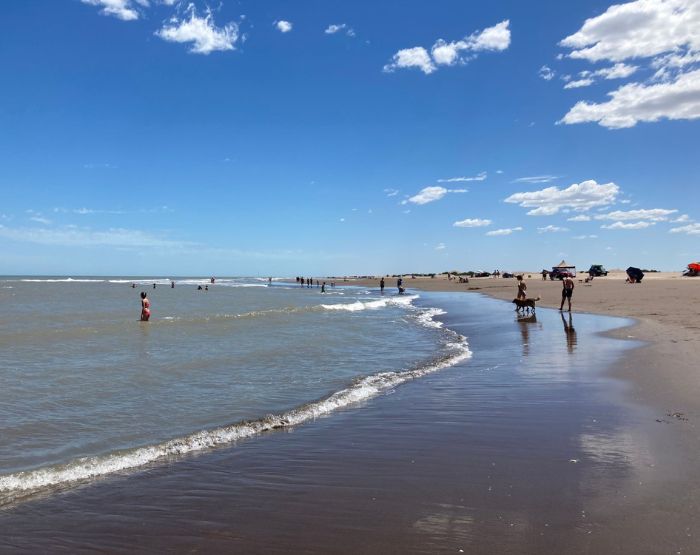 Playa de la costa Argentina: Balneario Reta