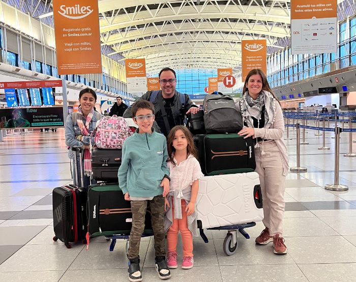 Viajar en familia