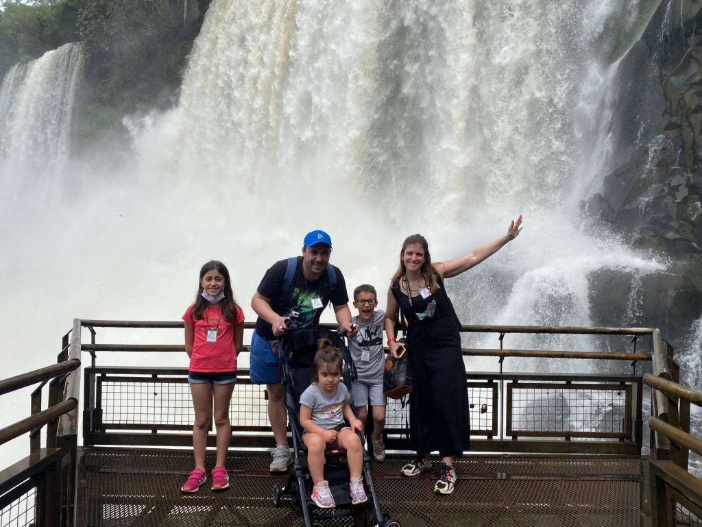 Cataratas de Iguazú en familia