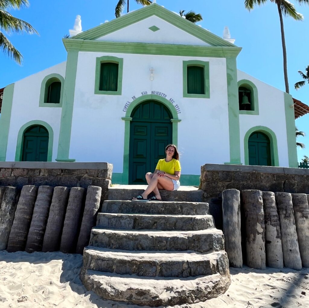 Praia dos Carneiros en el nordeste de Brasil