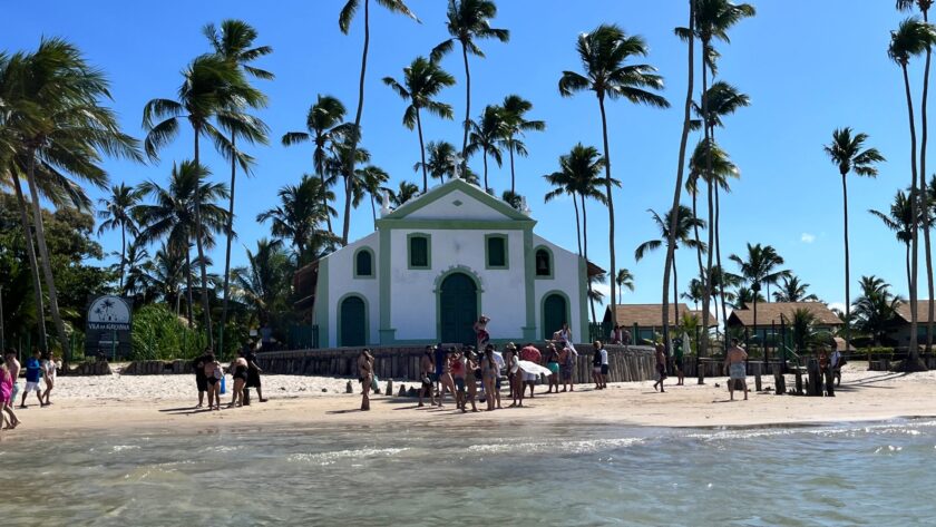 Praia dos Carneiros en el nordeste de Brasil